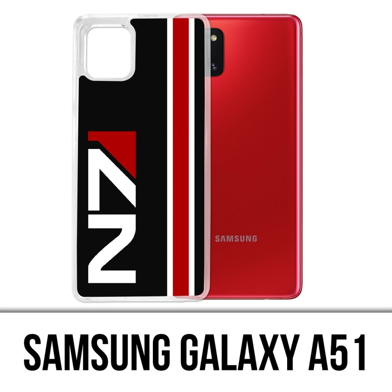 Coque Samsung Galaxy A51 - N7 Mass Effect