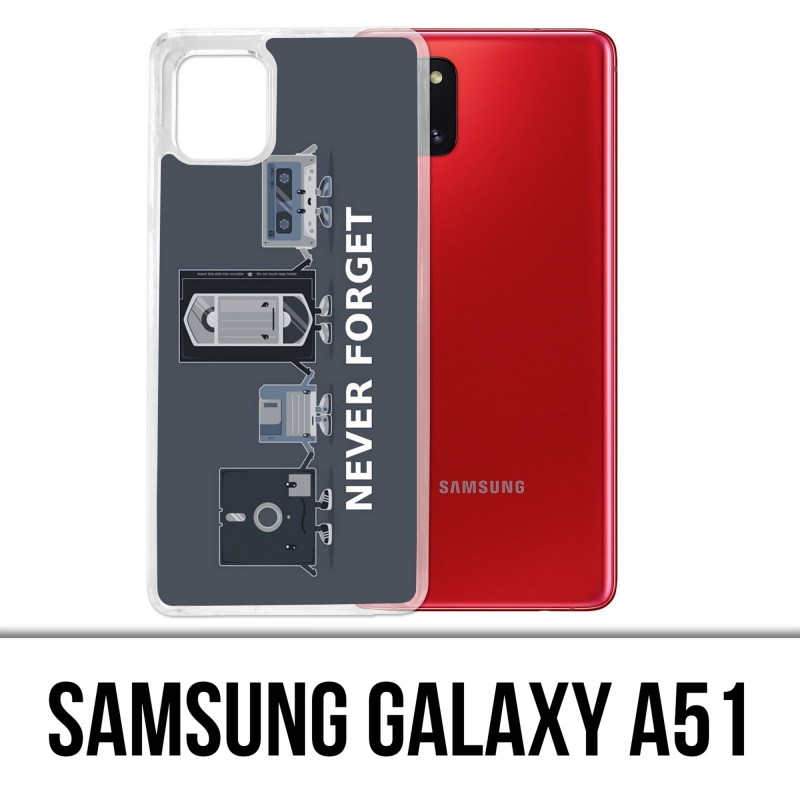Funda Samsung Galaxy A51 - Nunca olvides lo vintage