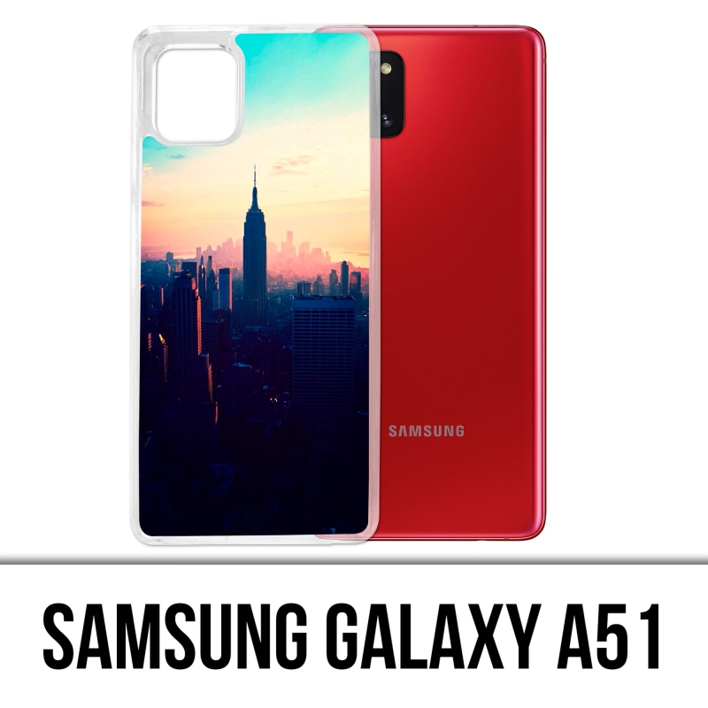 Samsung Galaxy A51 case - New York Sunrise