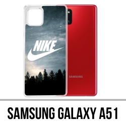 Coque Samsung Galaxy A51 - Nike Logo Wood