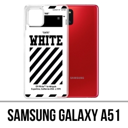 Custodia per Samsung Galaxy A51 - Bianco sporco bianco