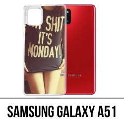 Coque Samsung Galaxy A51 - Oh Shit Monday Girl