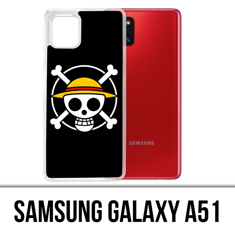 Funda Samsung Galaxy A51 - Logotipo de One Piece