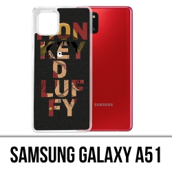 Samsung Galaxy A51 Case - One Piece Monkey D Ruffy