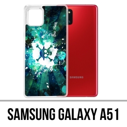 Custodia per Samsung Galaxy A51 - One Piece Neon Green