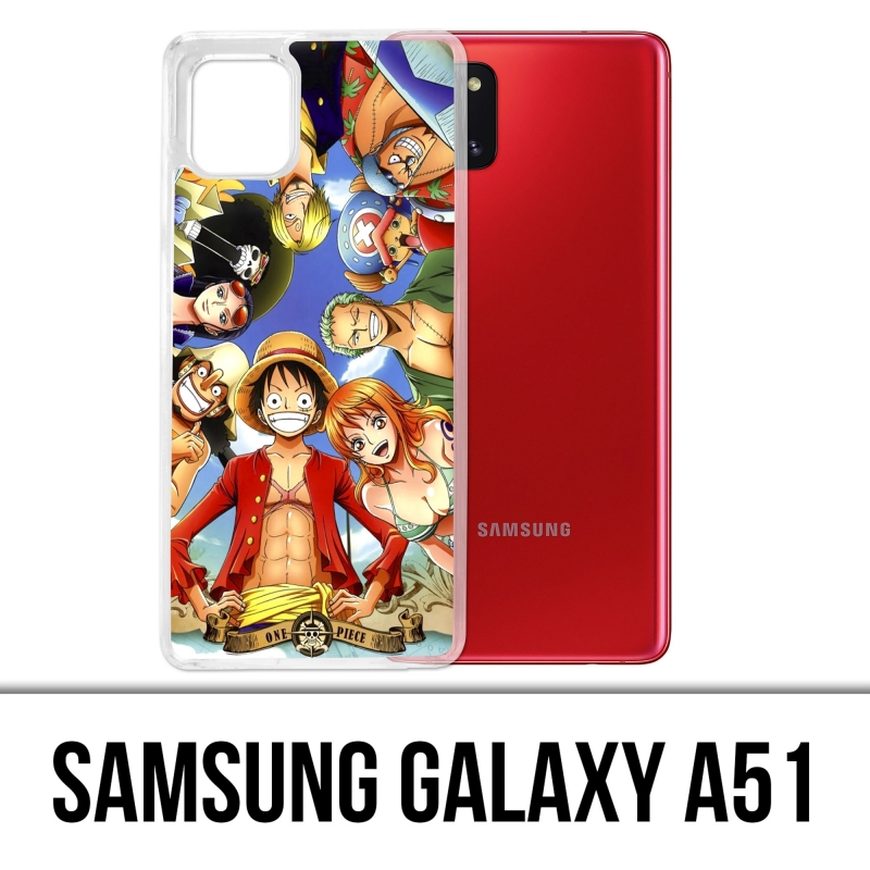 Funda Samsung Galaxy A51 - Personajes de One Piece