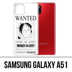 Custodia per Samsung Galaxy A51 - One Piece Wanted Rufy
