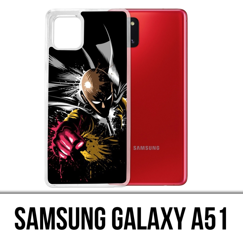 Coque Samsung Galaxy A51 - One-Punch-Man-Splash