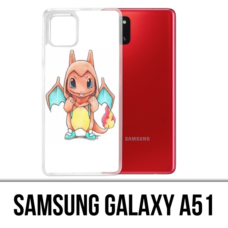 Funda Samsung Galaxy A51 - Pokemon Baby Salameche