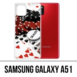 Coque Samsung Galaxy A51 - Poker Dealer