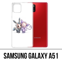 Custodia per Samsung Galaxy A51 - Pokémon Baby Mentali Noctali