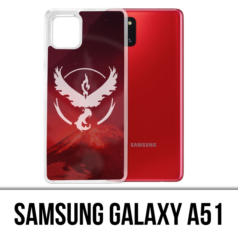 Coque Samsung Galaxy A51 - Pokémon Go Team Bravoure