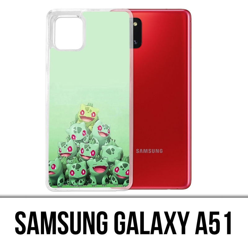 Custodia per Samsung Galaxy A51 - Pokémon Montagna Bulbasaur