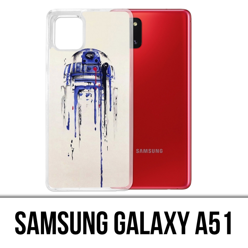 Coque Samsung Galaxy A51 - R2D2 Paint