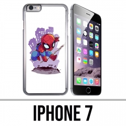 Coque iPhone 7 - Spiderman Cartoon