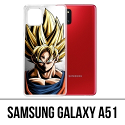 Funda Samsung Galaxy A51 - Goku Wall Dragon Ball Super