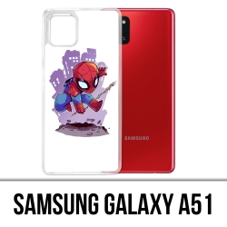 Funda Samsung Galaxy A51 - Cartoon Spiderman