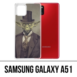 Custodia per Samsung Galaxy A51 - Star Wars Vintage Yoda