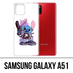 Custodia per Samsung Galaxy A51 - Stitch Deadpool