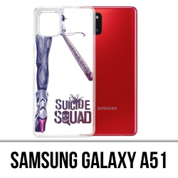 Coque Samsung Galaxy A51 - Suicide Squad Jambe Harley Quinn