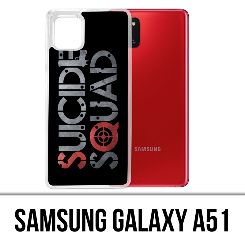 Custodia per Samsung Galaxy A51 - Logo Suicide Squad