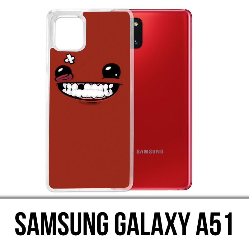 Funda Samsung Galaxy A51 - Super Meat Boy