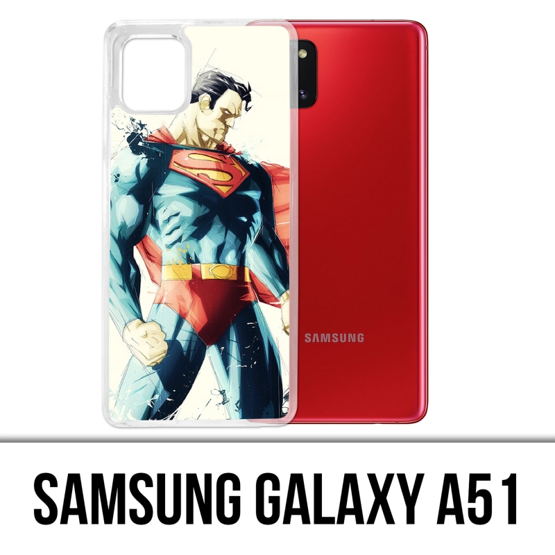 Coque Samsung Galaxy A51 - Superman Paintart