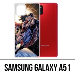 Custodia per Samsung Galaxy A51 - Superman Wonderwoman