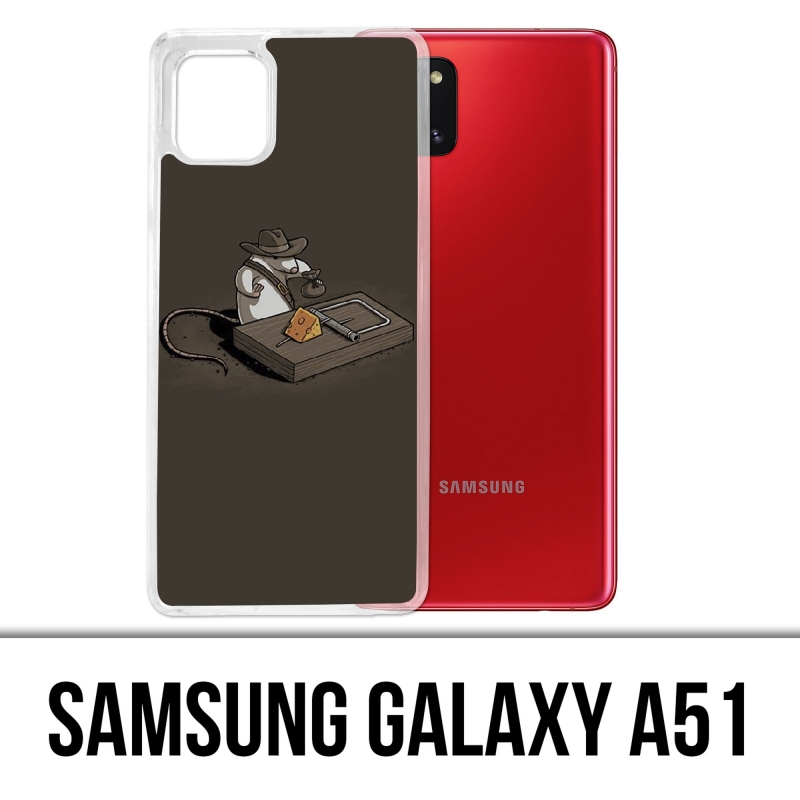 Custodia per Samsung Galaxy A51 - Tappetino per mouse Indiana Jones