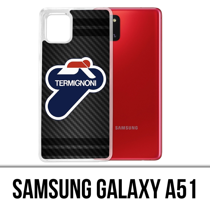 Coque Samsung Galaxy A51 - Termignoni Carbone