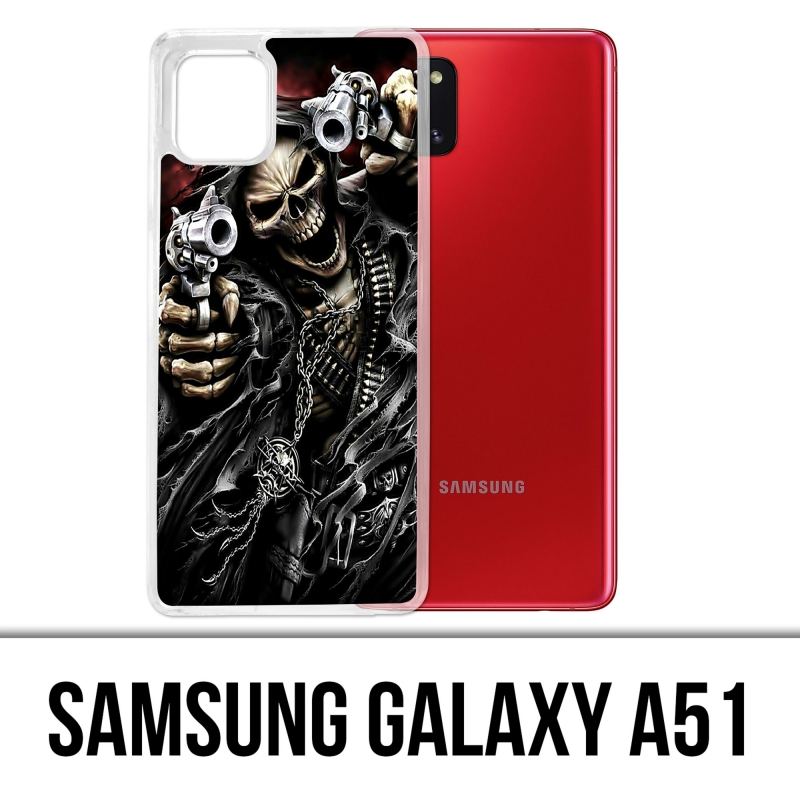 Custodia per Samsung Galaxy A51 - Pistola Death Head