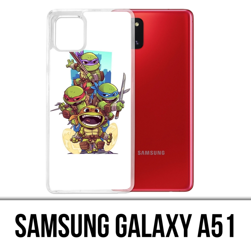 Coque Samsung Galaxy A51 - Tortues Ninja Cartoon