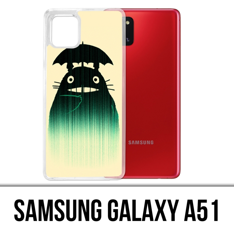 Coque Samsung Galaxy A51 - Totoro Parapluie