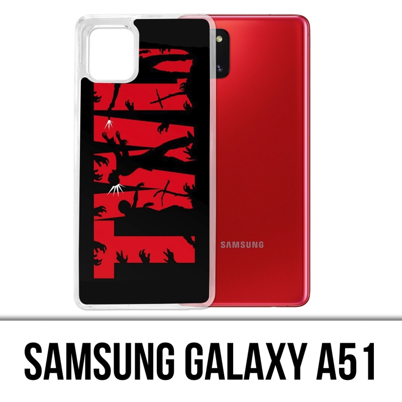 Custodia per Samsung Galaxy A51 - Logo Walking Dead Twd