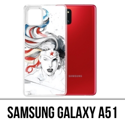 Custodia per Samsung Galaxy A51 - Wonder Woman Art