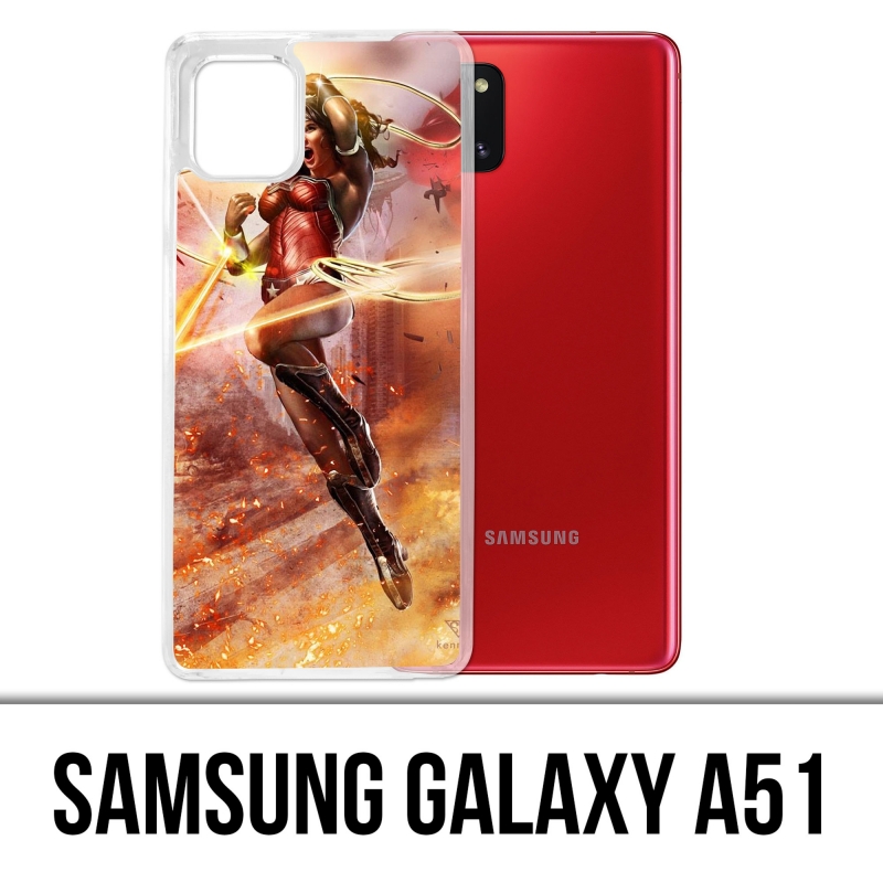 Coque Samsung Galaxy A51 - Wonder Woman Comics