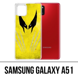 Custodia per Samsung Galaxy A51 - Xmen Wolverine Art Design