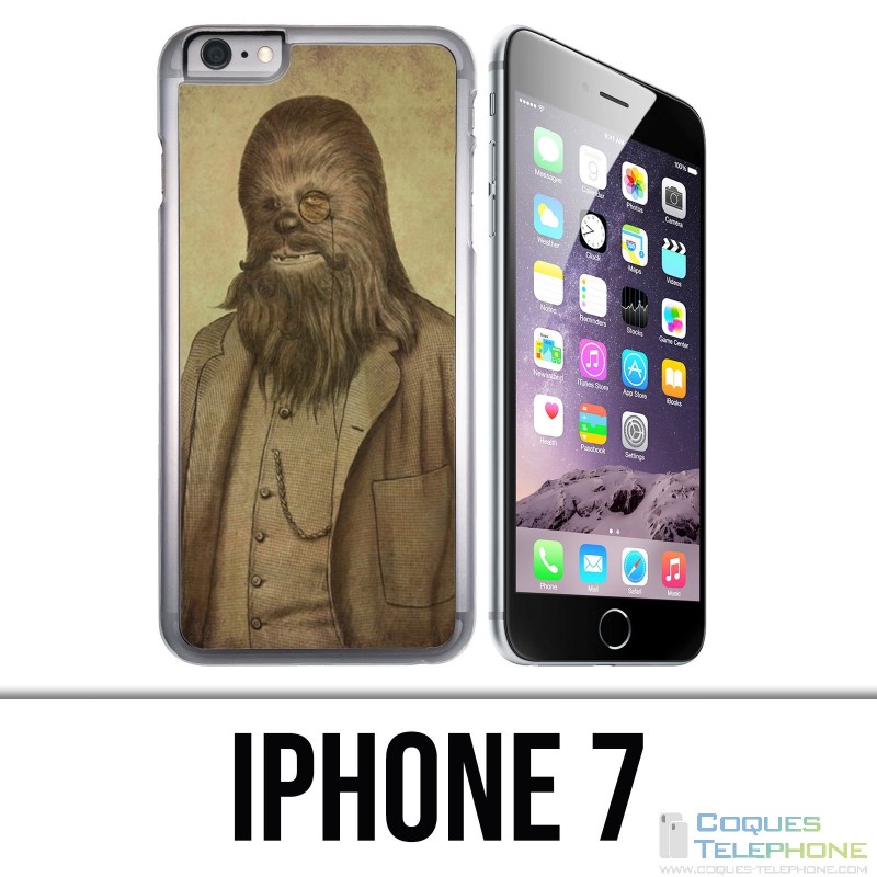 Coque iPhone 7 - Star Wars Vintage Chewbacca