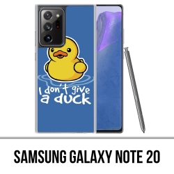 Coque Samsung Galaxy Note 20 - I Dont Give A Duck