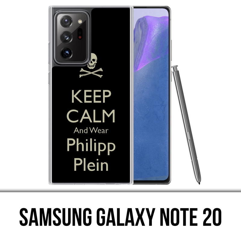 Custodia Samsung Galaxy Note 20 - Mantieni la calma Philipp Plein