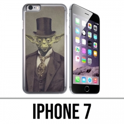 Coque iPhone 7 - Star Wars Vintage Yoda