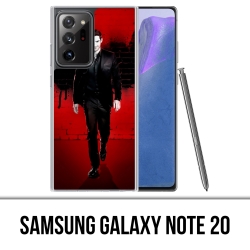 Coque Samsung Galaxy Note 20 - Lucifer Ailes Mur