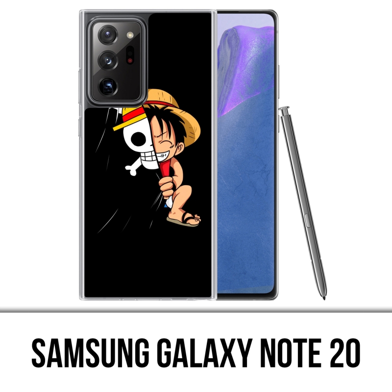 Custodia per Samsung Galaxy Note 20 - One Piece Baby Luffy Flag