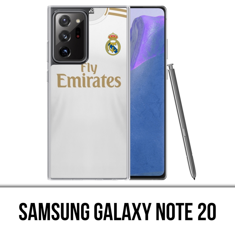 Custodia per Samsung Galaxy Note 20 - Real Madrid Jersey 2020