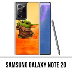Coque Samsung Galaxy Note 20 - Star Wars Baby Yoda Fanart