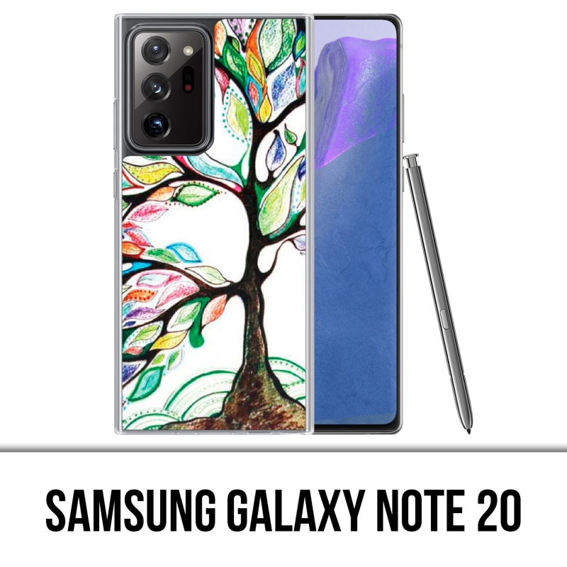 Custodia per Samsung Galaxy Note 20 - Albero multicolore