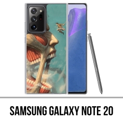 Custodia per Samsung Galaxy Note 20 - Attack-On-Titan-Art