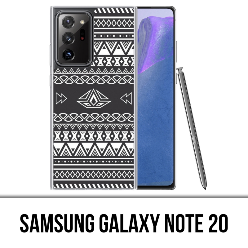 Coque Samsung Galaxy Note 20 - Azteque Gris