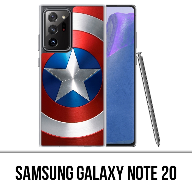 Funda Samsung Galaxy Note 20 - Capitán América Avengers Shield