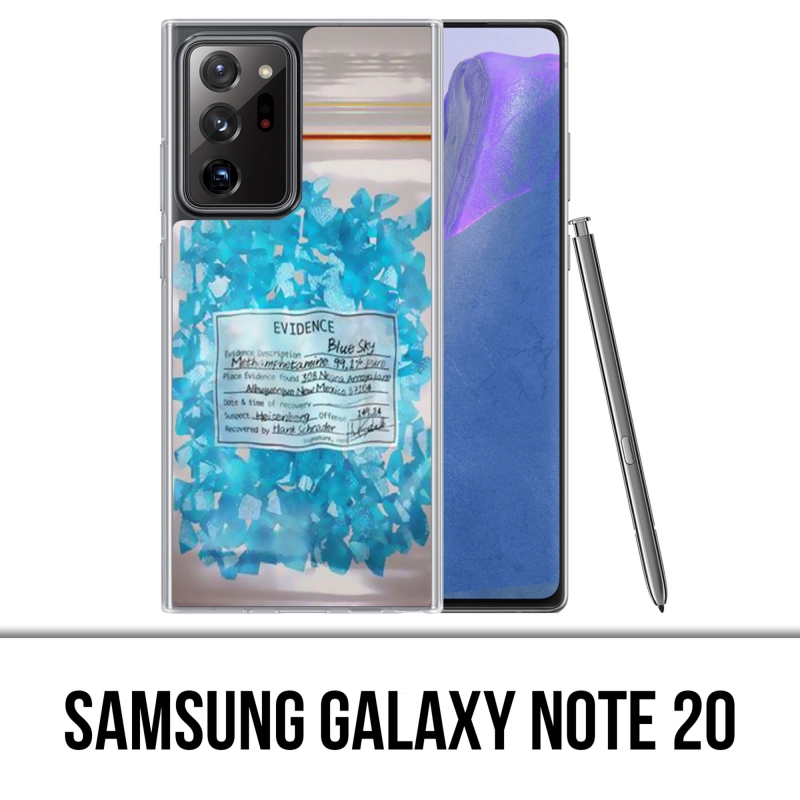 Coque Samsung Galaxy Note 20 - Breaking Bad Crystal Meth